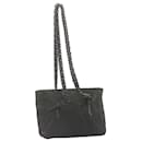 PRADA ChainShoulder Shoulder Bag Nylon Black Auth am1485g - Prada