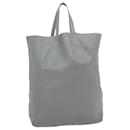 CELINE Tote Bag Leder Grau Auth am2387G - Céline