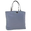 PRADA Hand Bag Nylon Light Blue Auth cl559 - Prada