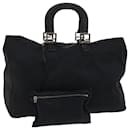 FENDI Shoulder Bag Nylon Black Auth fm2468 - Fendi