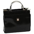 Gianni Versace Hand Bag Black Auth am2636g - Versus Versace