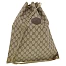 GUCCI GG Canvas Shoulder Bag PVC Leather Beige 97.19.302 auth 42832 - Gucci