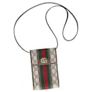 Gucci Sac Messager GG Supreme Ophidia En Toile Beige