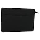 LOUIS VUITTON Epi Pochette Homme Clutch Bag Schwarz M.52522 LV Auth 52970 - Louis Vuitton