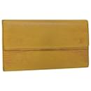 LOUIS VUITTON Epi Porte Tresor International Wallet Yellow M63389 LV Auth 54069 - Louis Vuitton