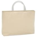 PRADA Hand Bag Leather White Auth cl769 - Prada