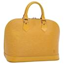 Bolsa de mão LOUIS VUITTON Epi Alma Tassili Yellow M52149 Autenticação de LV 53065 - Louis Vuitton