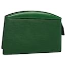 LOUIS VUITTON Epi Trousse Crete Pouch Green M48404 Autenticação de LV 52969 - Louis Vuitton