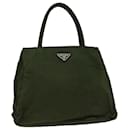 PRADA Hand Bag Nylon Green Auth cl760 - Prada