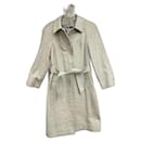 manteau de tweed Burberry vintage taille 36