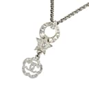 Collier pendentif étoile strass CC en très bon état - Chanel