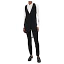 Black embellished waistcoat and trousers set - size DE 34 - Jil Sander