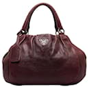 Prada Leather Handbag Leather Handbag in Good condition