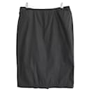 Prada Archival Linea Rossa Sport Black Pencil Skirt