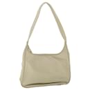 PRADA Shoulder Bag Nylon Beige Auth 53697 - Prada