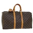 Louis Vuitton-Monogramm Keepall 45 Boston Bag M.41428 LV Auth 53093