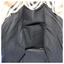BURBERRY Nova Check Blue Label Hand Bag Nylon Beige Auth ep1679 - Burberry
