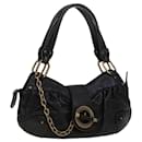 BALLY Borsa a tracolla in pelle nera Auth yb137 - Bally