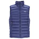 Patagonia Quilted Ripstop Down Gilet in Navy Blue Polyester - Autre Marque