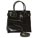 GUCCI Hand Bag Leather 2way Shoulder Bag Brown 00011180503 Auth ti1151 - Gucci