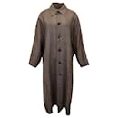 Co Prince of Wales Check Long Coat in Brown Wool  - Marc by Marc Jacobs