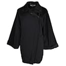 Stella McCartney Wide Sleeve Coat in Black Polyester - Stella Mc Cartney