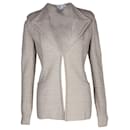 Giacca Blazer a Righe di Givenchy in Lana Beige