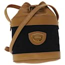 GUCCI Micro GG Canvas Shoulder Bag Black Brown 001 261 0952 Auth ep1658 - Gucci