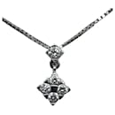 [LuxUness] 18k Gold Diamond Pendant Necklace Metal Necklace in Good condition - & Other Stories
