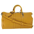 LOUIS VUITTON Damier Infini Keepall Bandouliere 45 Bag Solar N41217 auth 53221 - Louis Vuitton