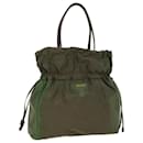PRADA Shoulder Bag Nylon Khaki Auth ep1672 - Prada