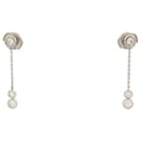 BOUCLES D'OREILLES TIFFANY & CO DIAMONDS BY THE YARD E.PERETTI PLATINE 950 - Tiffany & Co