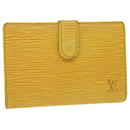 LOUIS VUITTON Epi Porte Monnaie Billets Viennois Wallet Yellow M63249 auth 54075 - Louis Vuitton