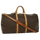 Louis Vuitton Monogram Keepall Bandouliere 55 Boston Bag M.41414 LV Auth 53979