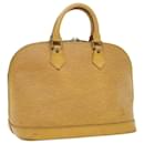 LOUIS VUITTON Epi Alma Hand Bag Tassili Yellow M52149 LV Auth 52398 - Louis Vuitton