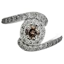 Pink Brown Diamond Ring - Autre Marque