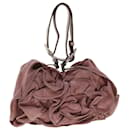 SAINT LAURENT Shoulder Bag Suede Pink 112937 Auth am4598 - Yves Saint Laurent