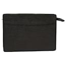 LOUIS VUITTON Epi Pochette Homme Clutch Bag Black M52522 LV Auth th3860 - Louis Vuitton