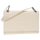 GUCCI Shoulder Bag Leather White 00120583033 Auth FM2591 - Gucci
