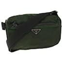 PRADA Shoulder Bag Nylon Khaki Auth ar10135b - Prada