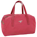 PRADA Shoulder Bag Nylon Pink Auth ar10221 - Prada