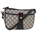 GUCCI Borsa a tracolla linea Sherry in tela GG Grey Red Navy 89.02.032 Auth yk8166 - Gucci