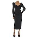 Black Modigliani bustier midi dress - size IT 38 - Autre Marque