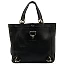 Gucci GG Canvas Abbey D-Ring Tote Bag Leather Tote Bag 130739 in Good condition