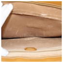 Bolsa de mão em lona GUCCI Micro GG em couro PVC bege marrom 015 14 0486 Auth ti1205 - Gucci