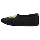 Chaussons noirs - taille EU 37 - Versace
