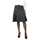 Grey A-line wool skirt - size FR 34 - Céline
