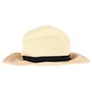 Eugenia Kim Flecked Sun Hat in Beige Hemp and Cotton