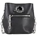 Alexander Wang Riot Chain Bucket Bag in Black Leather
