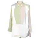 Multicolor Asymmetrical Patchwork Shirt - Loewe